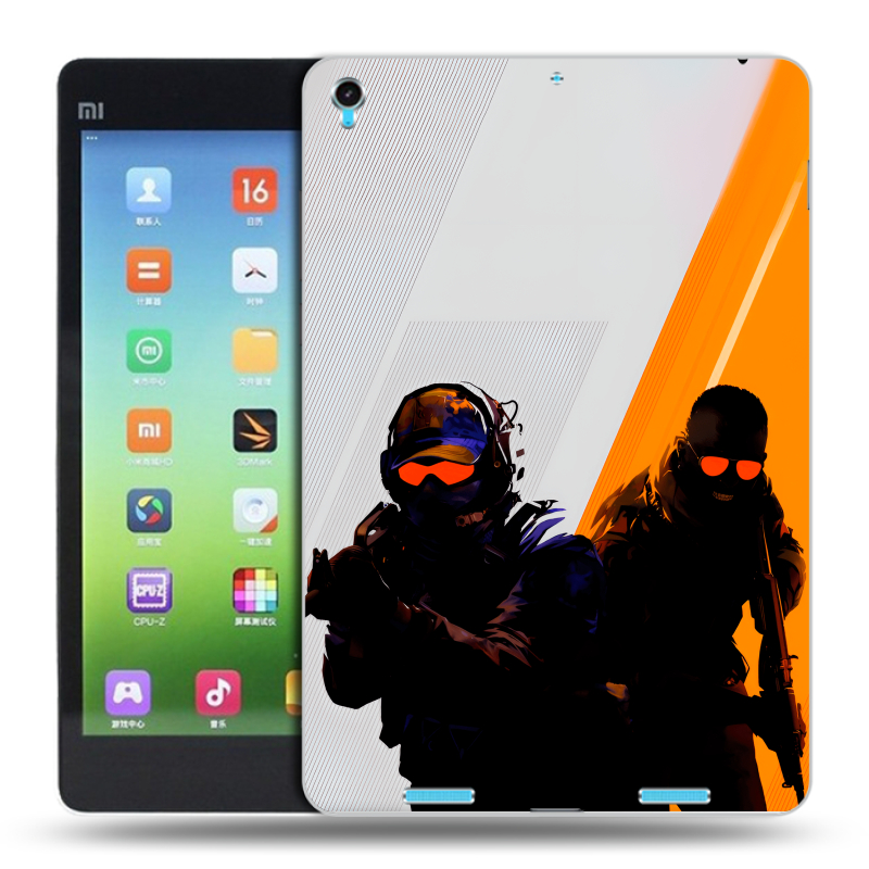 Силиконовый чехол на Xiaomi MiPad с принтом Контер страйк Counter strike Силиконовый чехол на Xiaomi MiPad с принтом Контер страйк Counter strike
