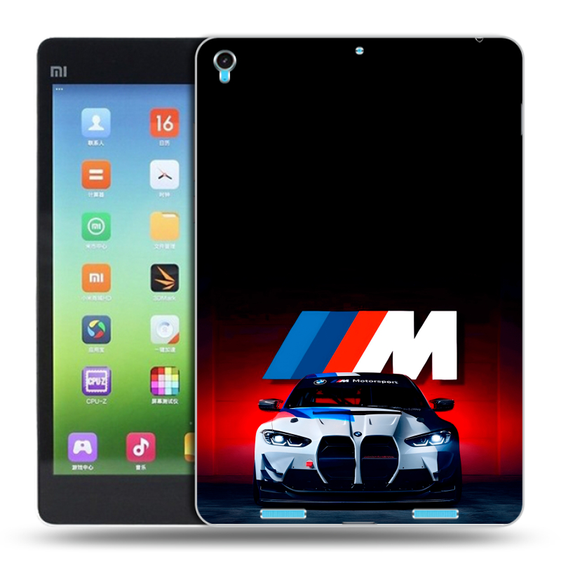 Силиконовый чехол на Xiaomi MiPad с принтом БМВ BMW Силиконовый чехол на Xiaomi MiPad с принтом БМВ BMW
