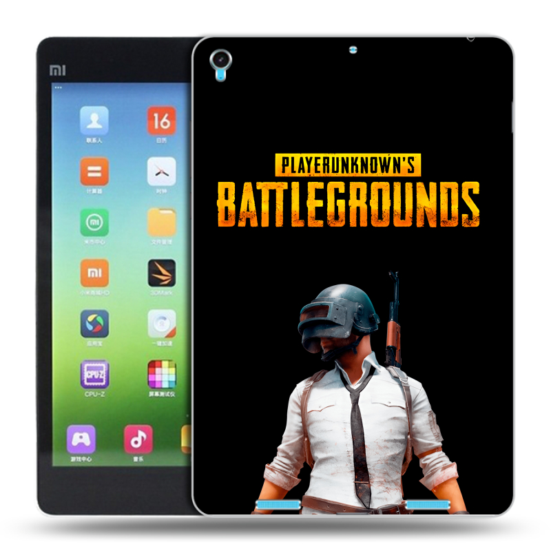 Силиконовый чехол на Xiaomi MiPad с принтом PUGB ПАГБ Силиконовый чехол на Xiaomi MiPad с принтом PUGB ПАГБ