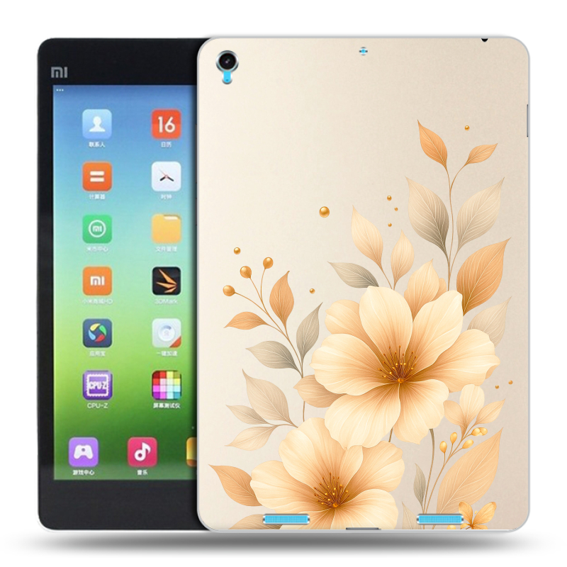 Силиконовый чехол на Xiaomi MiPad с принтом для девушки Силиконовый чехол на Xiaomi MiPad с принтом для девушки