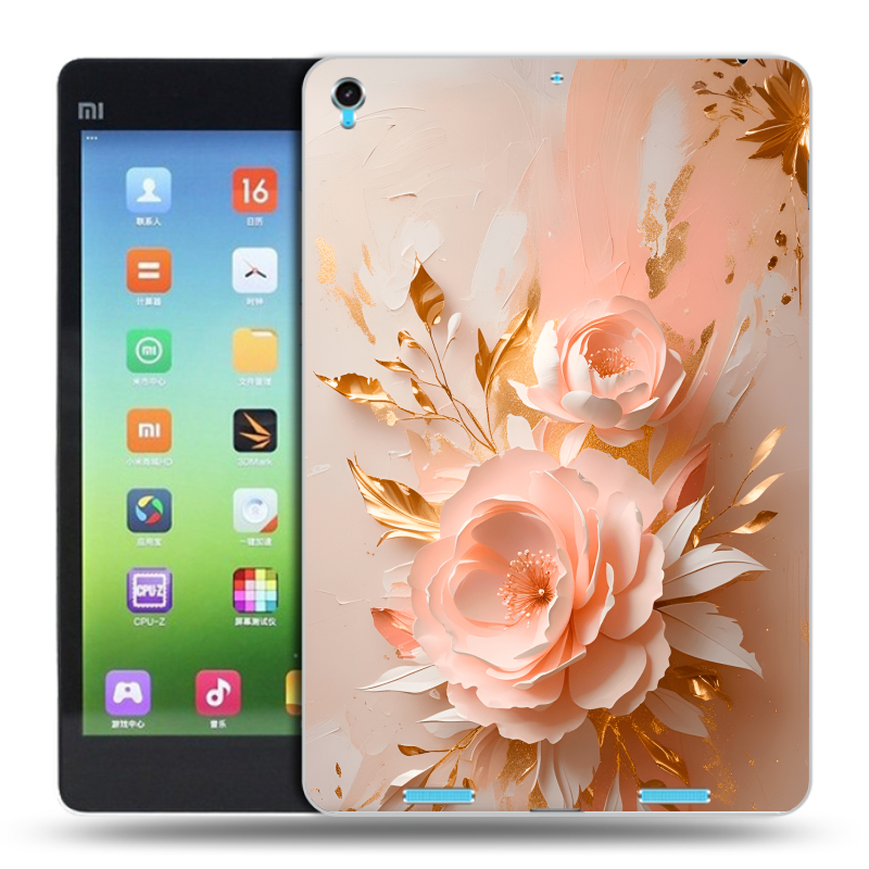 Силиконовый чехол на Xiaomi MiPad с принтом женский Силиконовый чехол на Xiaomi MiPad с принтом женский
