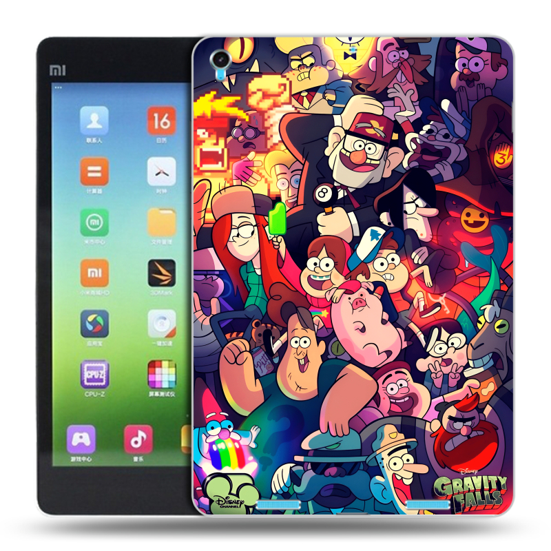 Силиконовый чехол на Xiaomi MiPad с принтом Gravity Falls Гравити Фолз Силиконовый чехол на Xiaomi MiPad с принтом Gravity Falls Гравити Фолз