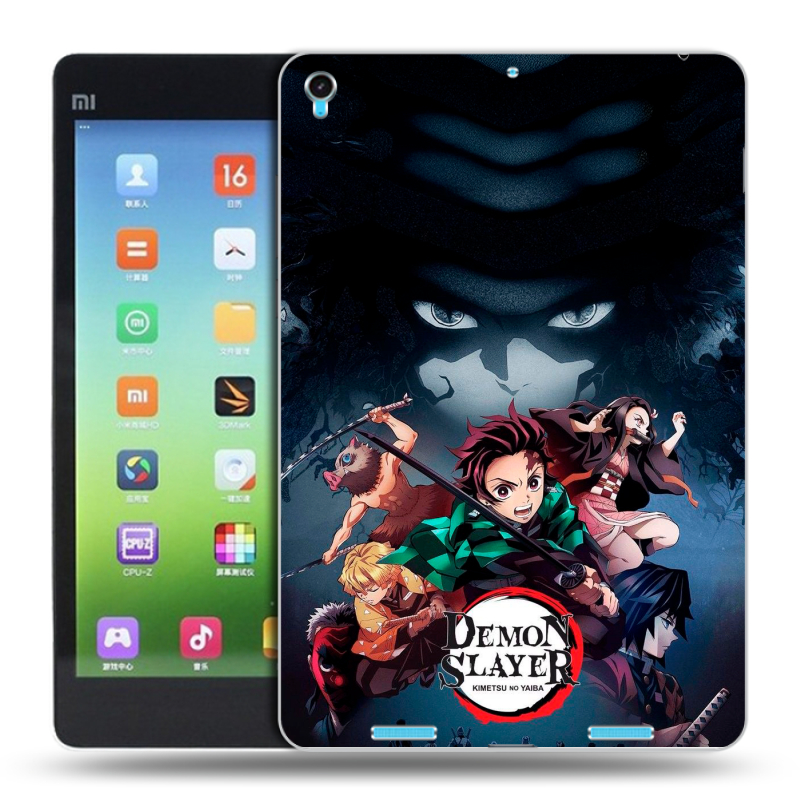 Силиконовый чехол на Xiaomi MiPad с принтом Demon Slayer Клинок рассекающий демонов Силиконовый чехол на Xiaomi MiPad с принтом Demon Slayer Клинок рассекающий демонов