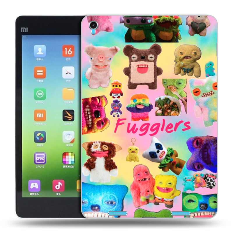Силиконовый чехол на Xiaomi MiPad с принтом Флагер Fuggler Силиконовый чехол на Xiaomi MiPad с принтом Флагер Fuggler