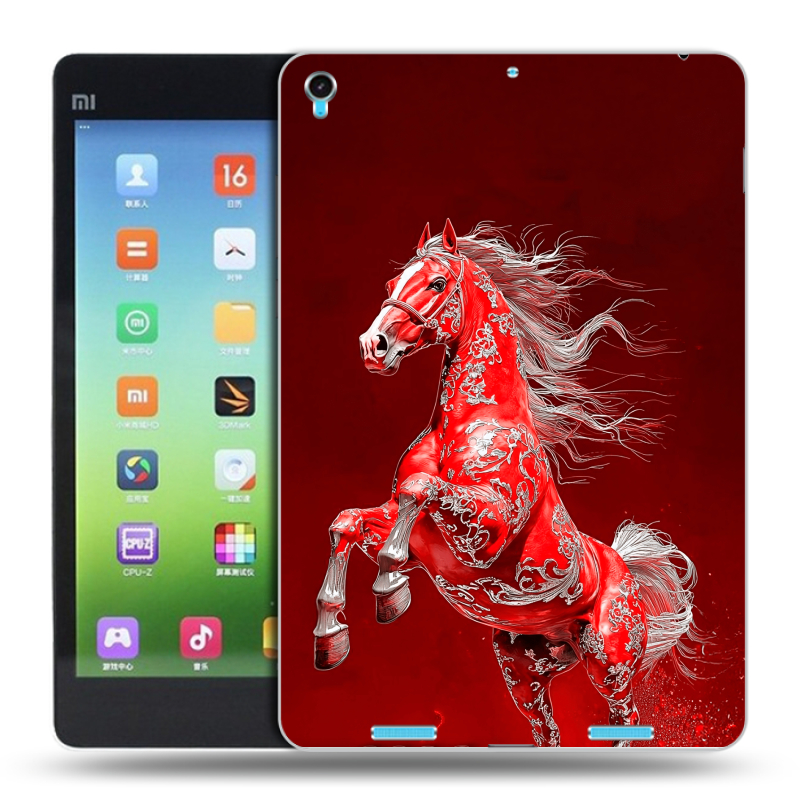 Силиконовый чехол на Xiaomi MiPad с принтом Новый год Силиконовый чехол на Xiaomi MiPad с принтом Новый год