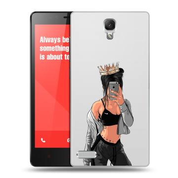 Пластиковый чехол на Xiaomi RedMi Note с принтом Женские принты