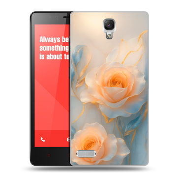 Пластиковый чехол на Xiaomi RedMi Note с принтом Женский