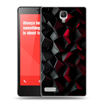 Пластиковый чехол на Xiaomi RedMi Note с принтом Абстракция Пластиковый чехол на Xiaomi RedMi Note с принтом Абстракция