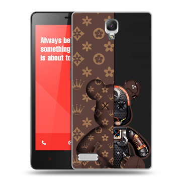 Пластиковый чехол на Xiaomi RedMi Note с принтом Луи робот Пластиковый чехол на Xiaomi RedMi Note с принтом Луи робот