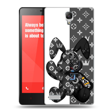 Пластиковый чехол на Xiaomi RedMi Note с принтом Луи робот Пластиковый чехол на Xiaomi RedMi Note с принтом Луи робот