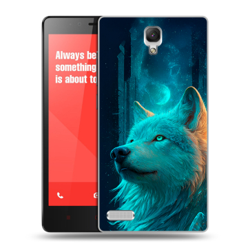 Пластиковый чехол на Xiaomi RedMi Note с принтом бабочки саккура