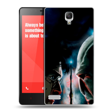 Пластиковый чехол на Xiaomi RedMi Note с принтом Гарри Поттер Harry Potter