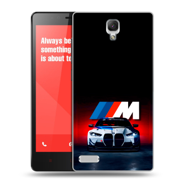 Пластиковый чехол на Xiaomi RedMi Note с принтом БМВ BMW Пластиковый чехол на Xiaomi RedMi Note с принтом БМВ BMW