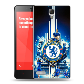Пластиковый чехол на Xiaomi RedMi Note с принтом Chelsea Челси