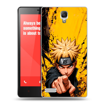 Пластиковый чехол на Xiaomi RedMi Note с принтом Naruto Наруто Пластиковый чехол на Xiaomi RedMi Note с принтом Naruto Наруто