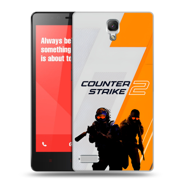 Пластиковый чехол на Xiaomi RedMi Note с принтом Counter Strike Пластиковый чехол на Xiaomi RedMi Note с принтом Counter Strike