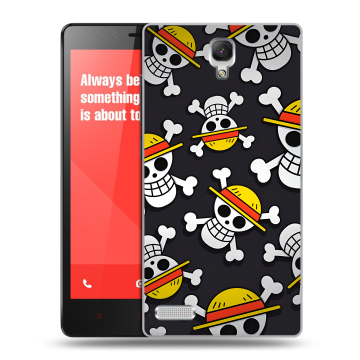 Пластиковый чехол на Xiaomi RedMi Note с принтом One Piece Ван Пис