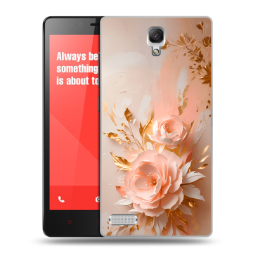 Пластиковый чехол на Xiaomi RedMi Note с принтом женский