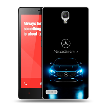 Пластиковый чехол на Xiaomi RedMi Note с принтом Mercedes Мерседес Пластиковый чехол на Xiaomi RedMi Note с принтом Mercedes Мерседес