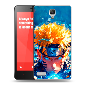 Пластиковый чехол на Xiaomi RedMi Note с принтом Аниме Наруто Naruto