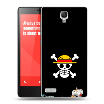 Пластиковый чехол на Xiaomi RedMi Note с принтом One Piece Ван Пис Пластиковый чехол на Xiaomi RedMi Note с принтом One Piece Ван Пис