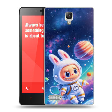 Пластиковый чехол на Xiaomi RedMi Note с принтом Labubu Лабубу Пластиковый чехол на Xiaomi RedMi Note с принтом Labubu Лабубу