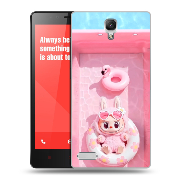 Пластиковый чехол на Xiaomi RedMi Note с принтом Labubu Лабубу Пластиковый чехол на Xiaomi RedMi Note с принтом Labubu Лабубу