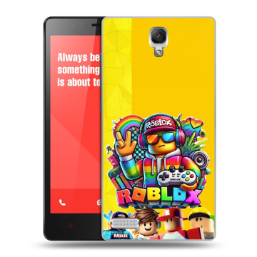Пластиковый чехол на Xiaomi RedMi Note с принтом Roblox Роблокс Пластиковый чехол на Xiaomi RedMi Note с принтом Roblox Роблокс