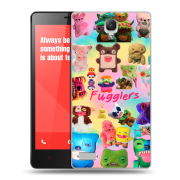 Пластиковый чехол на Xiaomi RedMi Note с принтом Флагер Fuggler