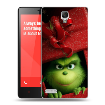 Пластиковый чехол на Xiaomi RedMi Note с принтом Новый год
