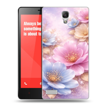 Пластиковый чехол на Xiaomi RedMi Note с принтом женский Пластиковый чехол на Xiaomi RedMi Note с принтом женский