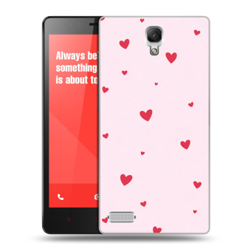 Пластиковый чехол на Xiaomi RedMi Note с принтом для девочек Пластиковый чехол на Xiaomi RedMi Note с принтом для девочек