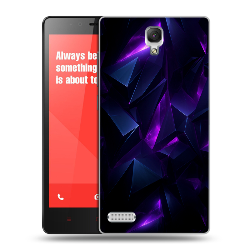 Пластиковый чехол на Xiaomi RedMi Note с принтом Абстракиция Пластиковый чехол на Xiaomi RedMi Note с принтом Абстракиция
