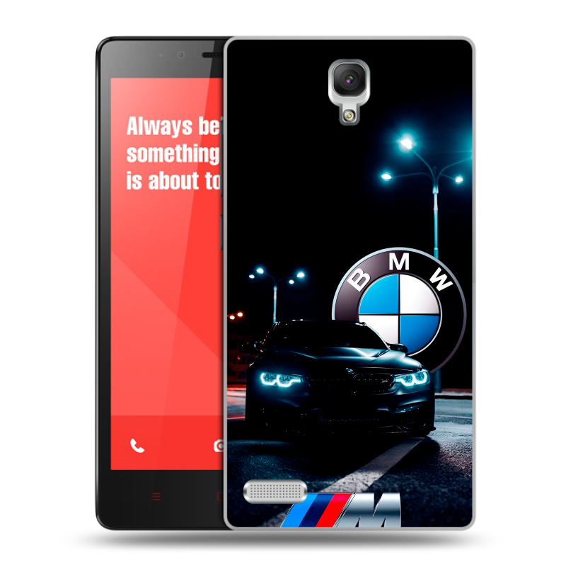 Пластиковый чехол на Xiaomi RedMi Note с принтом БМВ BMW Пластиковый чехол на Xiaomi RedMi Note с принтом БМВ BMW