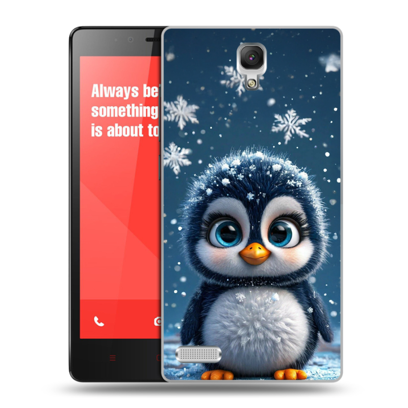 Пластиковый чехол на Xiaomi RedMi Note с принтом Новый год Пластиковый чехол на Xiaomi RedMi Note с принтом Новый год