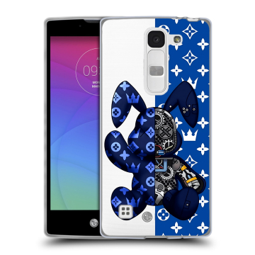 Силиконовый чехол на LG Spirit с принтом Луи робот
