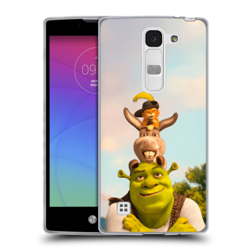 Силиконовый чехол на LG Spirit с принтом Шрек Shrek
