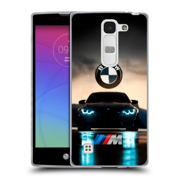 Силиконовый чехол на LG Spirit с принтом БМВ BMW Силиконовый чехол на LG Spirit с принтом БМВ BMW