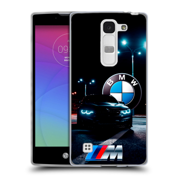 Силиконовый чехол на LG Spirit с принтом БМВ BMW Силиконовый чехол на LG Spirit с принтом БМВ BMW