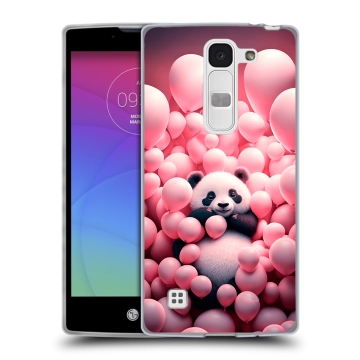 Силиконовый чехол на LG Spirit с принтом Панда