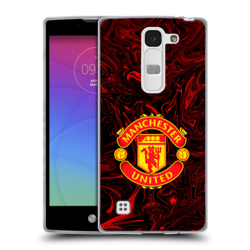 Силиконовый чехол на LG Spirit с принтом Manchester United