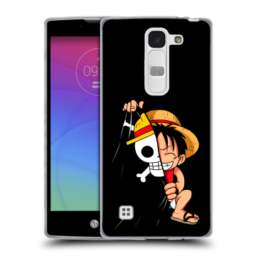 Силиконовый чехол на LG Spirit с принтом One Piece Ван Пис