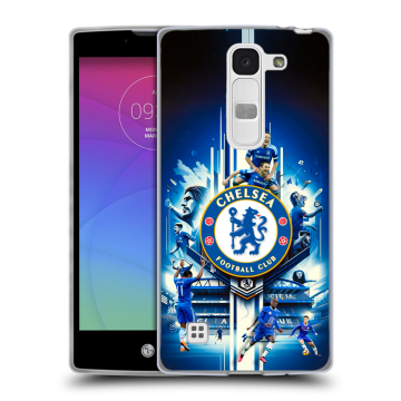 Силиконовый чехол на LG Spirit с принтом Chelsea Челси