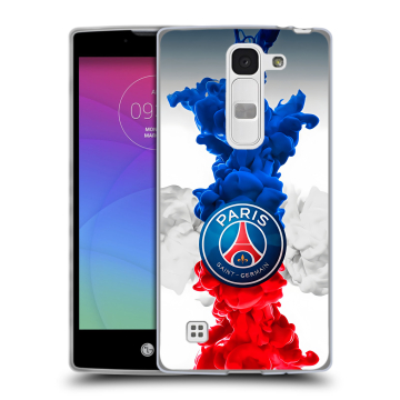 Силиконовый чехол на LG Spirit с принтом PSG ПСЖ