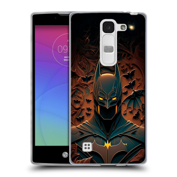 Силиконовый чехол на LG Spirit с принтом Batman Бэтмен