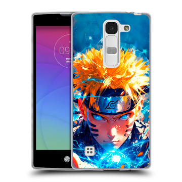 Силиконовый чехол на LG Spirit с принтом Аниме Наруто Naruto