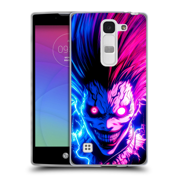 Силиконовый чехол на LG Spirit с принтом Death note Тетрадь смерти