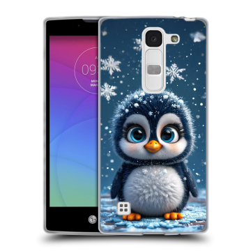 Силиконовый чехол на LG Spirit с принтом Новый год