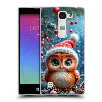 Силиконовый чехол на LG Spirit с принтом Новый год Силиконовый чехол на LG Spirit с принтом Новый год