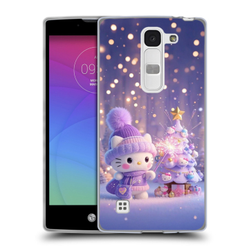 Силиконовый чехол на LG Spirit с принтом Новый год Силиконовый чехол на LG Spirit с принтом Новый год
